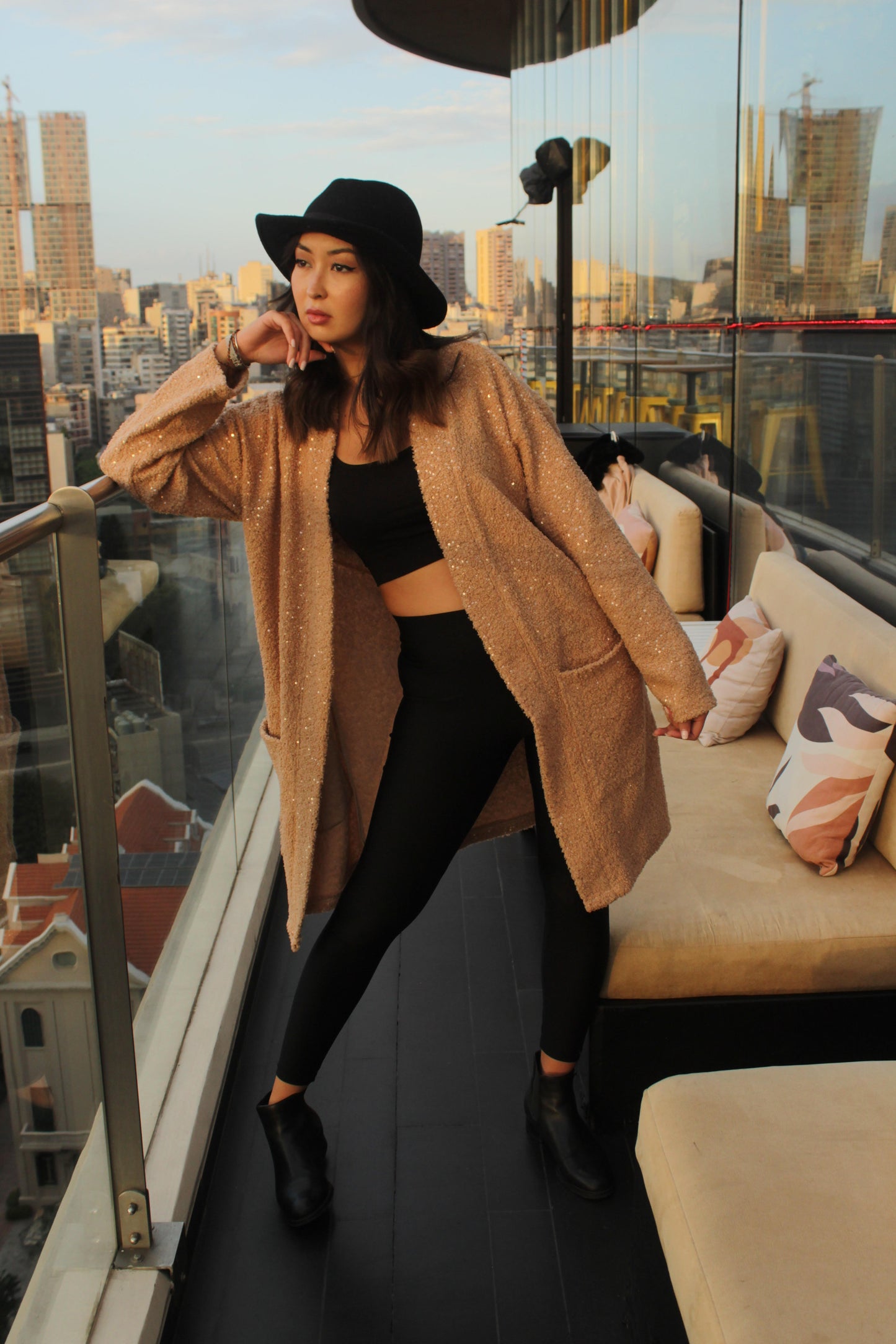 Sequin Cardigan